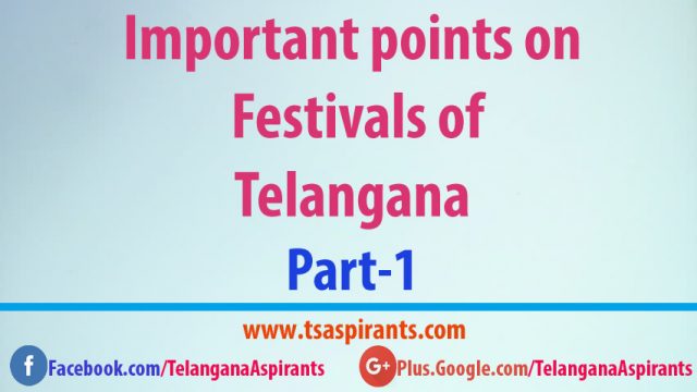 essay on festivals of telangana