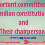 Indian constitution Committees