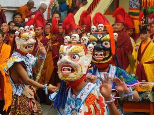 Folk Dance Of Sikkim